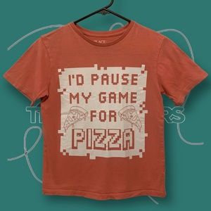 "Pause Game for Pizza" Graphic T-shirt